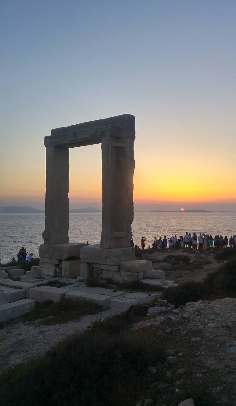 Portara in Naxos Town