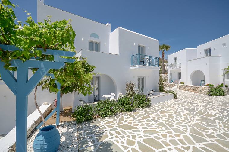 Rooms at Lianos Village Hotel in Naxos